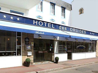 Hôtel des Druides Quiberon Exterior foto